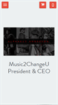 Mobile Screenshot of music2changeu.com