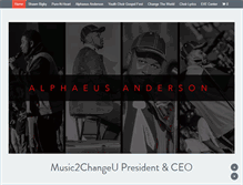 Tablet Screenshot of music2changeu.com